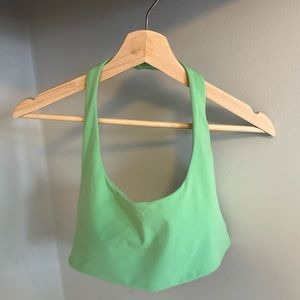 EUC LSKD Challenger Halter Sports Bra in Apple Mint sz XL